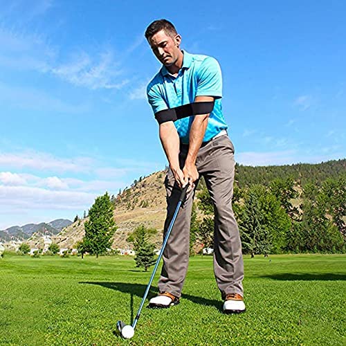 NW Golf Swing Training Aid Arm Band Posture Motion Correction Practicing Guide Belt for Golf Beginner Professional Golf Train 8 NW Golf Swing Training Aid Arm Band Posture Motion Correction Practicing Guide Belt for Golf Beginner Professional Golf Train - Image 8
