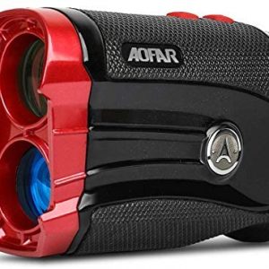 AOFAR Golf Rangefinder Slope on/Off GX-2S, Flag Lock with Vibration, 600 Yards Range Finder,Waterproof, Gift Packaging