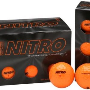 Nitro NMD12OBXC Maximum Distance Golf Ball (12-Pack), Orange