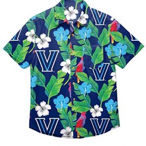 FOCO NCAA Floral Button Up Shirt