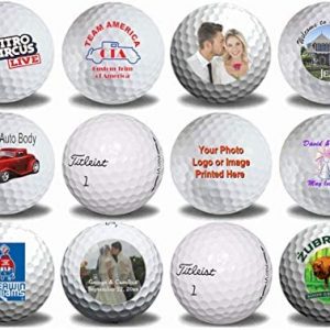 1 Dozen Titleist Pro V1 Custom Logo Refinished Mint Golf Balls