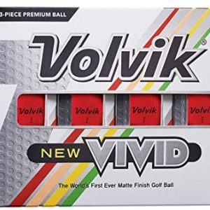 Volvik 2020 Vivid 3 Pc Golf Matte Balls