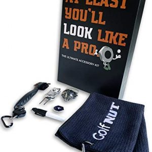Golf Nut Ultimate Accessory Pack | 6 in 1 Kit for The Avid Golfer