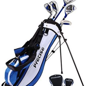 PreciseGolf Co. Precise X7 Junior Complete Golf Club Set for Children Kids – 3 Age Groups Boys & Girls – Right Hand & Left Hand!