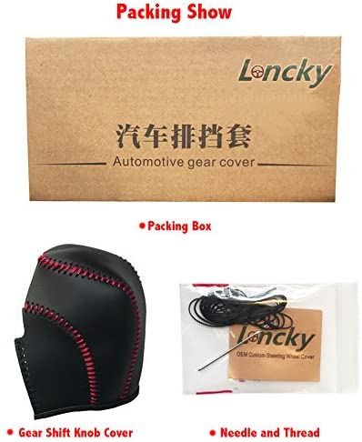 Loncky Auto Car Leather Gear Shift Knob Cover for VW Golf Jetta Passat Tiguan Touareg Beetle GLI Eos CC Golf TDI E-Golf Golf Sportwagen Jetta Hybrid Golf R Golf GTI Jetta Sportwagen Accessories 10 Loncky Auto Car Leather Gear Shift Knob Cover for VW Golf Jetta Passat Tiguan Touareg Beetle GLI Eos CC Golf TDI E-Golf Golf Sportwagen Jetta Hybrid Golf R Golf GTI Jetta Sportwagen Accessories - Image 10