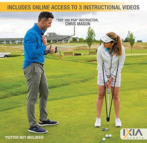 IXIA Sports - True Pendulum Motion (TPM) - Golf Putting Training Aid - Universal Tool for Adults, Kids, Juniors, Men, Women, Gift, Putter, Golf Channel School of Golf, Attaches to Any Putter Shaft 9 IXIA Sports - True Pendulum Motion (TPM) - Golf Putting Training Aid - Universal Tool for Adults, Kids, Juniors, Men, Women, Gift, Putter, Golf Channel School of Golf, Attaches to Any Putter Shaft - Image 9