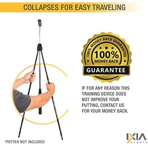 IXIA Sports - True Pendulum Motion (TPM) - Golf Putting Training Aid - Universal Tool for Adults, Kids, Juniors, Men, Women, Gift, Putter, Golf Channel School of Golf, Attaches to Any Putter Shaft 7 IXIA Sports - True Pendulum Motion (TPM) - Golf Putting Training Aid - Universal Tool for Adults, Kids, Juniors, Men, Women, Gift, Putter, Golf Channel School of Golf, Attaches to Any Putter Shaft - Image 7
