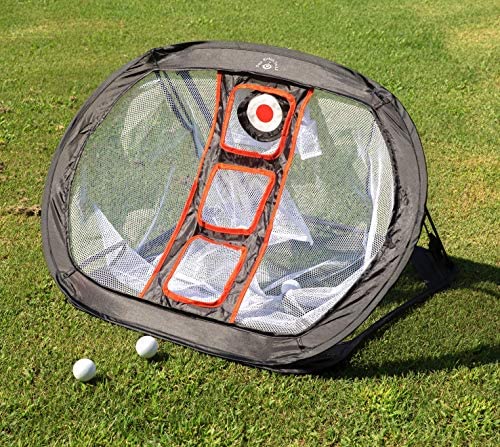 Golf Chipping Net with 12 Foam Practice Balls - Collapsible Golfing Target for Indoor/Outdoor Use - Portable Training Aid to Practice in Backyard or Office | Improve Accuracy and Challenge Friends 5 Golf Chipping Net with 12 Foam Practice Balls - Collapsible Golfing Target for Indoor/Outdoor Use - Portable Training Aid to Practice in Backyard or Office | Improve Accuracy and Challenge Friends - Image 5