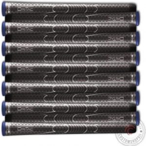 Winn Set of 9 Or 13 DRITAC AVS MIDSIZE Golf Grip, Gray (Dri-Tac)