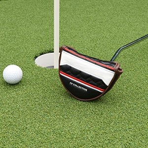 mytag Golf Mid Mallet Putter Cover, Half Mallet Mini Putter Club Headcover for Taylormade Putters (Strong Magnetic)