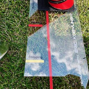 EyeLine Golf Speed Trap 2.0 – Build Confidence and Improve Your Swing with Slice and Hook Corrector- Swing Trainer, Path Aid, Greater Distance – MADE IN USA – Unbreakable Polycarbonate Base