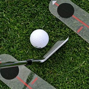 EyeLine Golf Speed Trap 1.0 – Build Confidence and Accuracy. Improve Your Swing with Slice and Hook Corrector- Swing Trainer & Path Aid, Size 12 x 18 Inches. 2018 Model. Made in USA