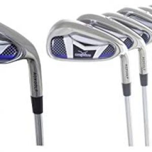 AGXGOLF Men's Same Length Irons Set 4-9 Irons + PW + Bonus SW; w/True Temper Command Steel Shafts: Regular or Stiff Flex Cadet, Regular or Tall Lengths; Right Hand Built in The USA