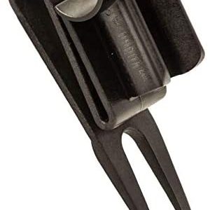 GolfJOC US Patent 4 in 1 Golf Accessory Tool – Cigar Holder, Cigar Clip, Divot Tool, Club Caddy, and Putter Holder, Black, 8 x 4.5 x 2-Inch