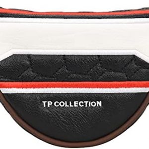 mytag Golf Mid Mallet Putter Cover, Half Mallet Mini Putter Club Headcover for Taylormade Putters (Strong Magnetic)