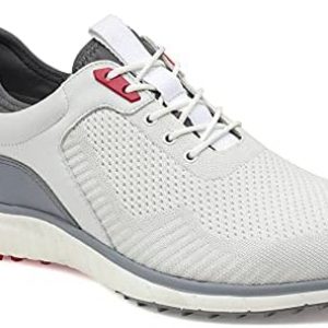 Johnston & Murphy Men’s XC4 H2 Sport Hybrid Knit Golf Shoe | Waterproof Leather | Lightweight | Memory Foam Cushioning