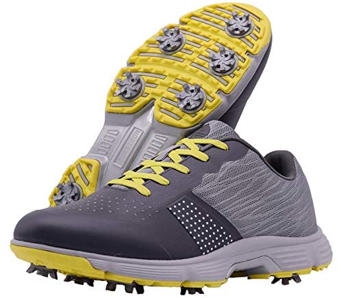 THESTRON Men Golf Shoes Professional Waterproof Spikes Golf Sport Sneakers 2 THESTRON Men Golf Shoes Professional Waterproof Spikes Golf Sport Sneakers - Image 2