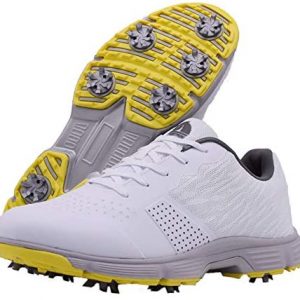 THESTRON Men Golf Shoes Professional Waterproof Spikes Golf Sport Sneakers