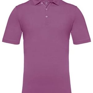 EAGEGOF Men’s Shirts Short Sleeve Tech Performance Golf Polo Shirt Standard Fit