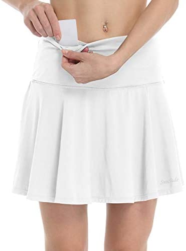 Susclude Women's Athletic Skorts Pleated Active Skirts Shorts Running Tennis Golf Skirt Skorts with Pockets 5 Susclude Women's Athletic Skorts Pleated Active Skirts Shorts Running Tennis Golf Skirt Skorts with Pockets - Image 5
