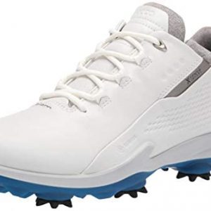 ECCO Men’s Biom G 3 Gore-Tex Golf Shoe, White, 9-9.5