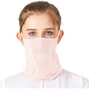 Face Cover Neck Gaiter Cool Breathable Quick Dry Ice Silk Dustproof Outdoors