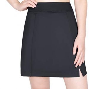 Lesmart Women Skorts Golf Athletic Tennis Inner Shorts Running Sport Workout Summer Skirt with Pockets