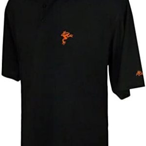 Frogger Golf Fly Dry Performance Mens Golf Polo Shirt