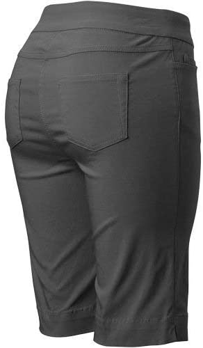 SLIM-SATION Women's Golf Wide Band Pull On Short with Real Pockets 4 SLIM-SATION Women's Golf Wide Band Pull On Short with Real Pockets - Image 4