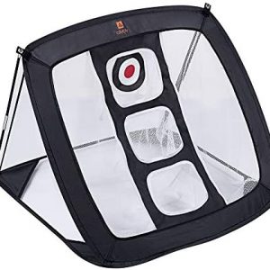 cilycily Golf Chipping Net Flash Pop up Pitching Net with 3 Targets for Improving Accuracy Hitting Net |Golf Training Net for Indoor Outdoor Backyard Practice Swing Game