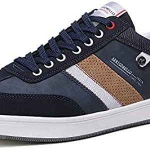 AX BOXING Mens Casual Shoes Fashion Sneakers Breathable Comfort Walking Shoes for Male