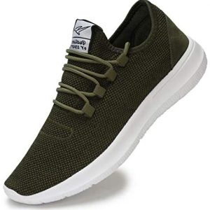 KEEZMZ Men’s Running Shoes Fashion Breathable Sneakers Mesh Soft Sole Casual Athletic Lightweight