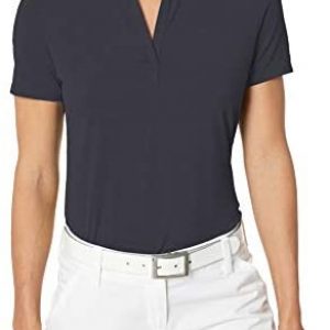 Callaway Women’s Short Sleeve Tonal Stripe Polo Shirt