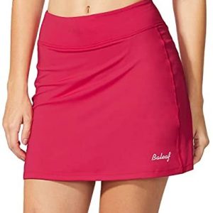 BALEAF Women’s Athletic Skorts Lightweight Active Skirts with Shorts Pockets Running Tennis Golf Workout Sports