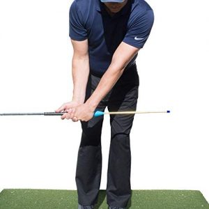 Golf Chip Stick Training Aid | Swing Plane Trainer Provides Instant Feedback On Chip Shot Faults | Golf Club Trainer Fits Men, Women, Kids/Junior Clubs | Chipping Practice Aids to Lower Scores
