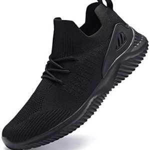 YPK Men’s Sneakers, [Lightweight Soft Sole] Running Shoes, Non-Slip Walking Shoes, Breathable Mesh Tennis Shoes, Comfortable Athletic Shoes, Fashion Training Shoes