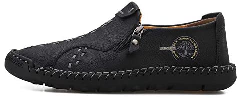 Govicta Men's Oxfords Shoes Slip on Loafers Slipper Hand Stitching Leather Casual Shoes Fashion Walking Driving Work Shoes for Men Outdoor 3 Govicta Men's Oxfords Shoes Slip on Loafers Slipper Hand Stitching Leather Casual Shoes Fashion Walking Driving Work Shoes for Men Outdoor - Image 3