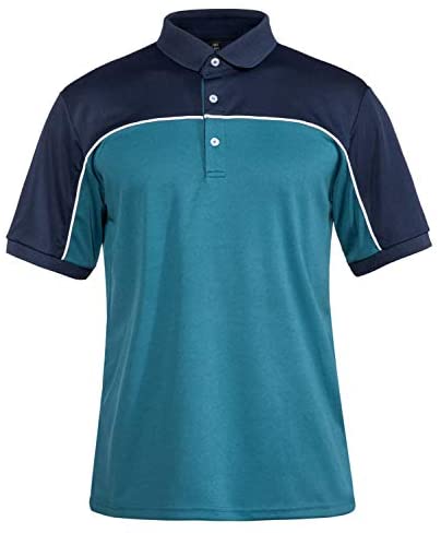 TACVASEN Men's Golf Polo Shirts 3 Button Short Sleeve Performance Polo Tee Shirt 2 TACVASEN Men's Golf Polo Shirts 3 Button Short Sleeve Performance Polo Tee Shirt - Image 2