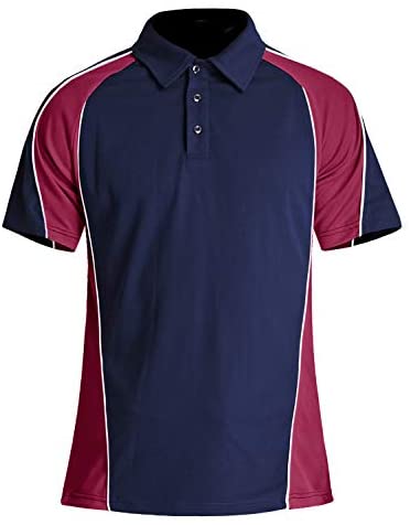 TACVASEN Men's Golf Polo Shirts 3 Button Short Sleeve Performance Polo Tee Shirt 2 TACVASEN Men's Golf Polo Shirts 3 Button Short Sleeve Performance Polo Tee Shirt - Image 2