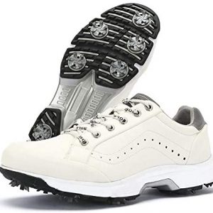 THESTRON 2021 Men Golf Shoes Professional Spikes Golf Sport Sneakers Waterproof Mens Trainers Golfing