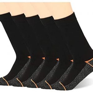 Copper Infused Athletic Crew Socks for Mens and Womens – Moisture Wicking Anti Smell Ankle Socks 4/5 Pairs