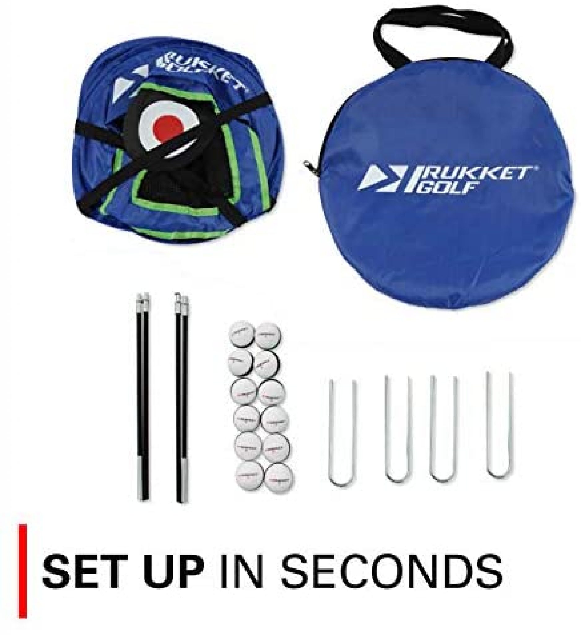 Rukket Pop Up Golf Chipping Net | Choose Standard or Light-Up | Outdoor ...