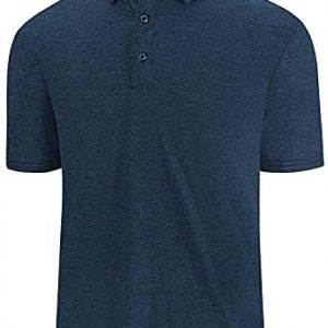Mens Dry Fit Golf Shirt Moisture Wicking Polo Shirts Short Sleeve Casual Collared Sports Shirt Performance Golf Apparel