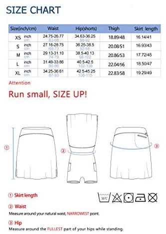 slimour Women Print Golf Skirt Travel Skirts with Pockets Swim Skirt High Waist with Shorts 5 slimour Women Print Golf Skirt Travel Skirts with Pockets Swim Skirt High Waist with Shorts - Image 5