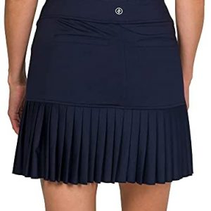 Jofit Apparel Women’s Athletic Clothing Knife Pleat Skort Short Golf Dress for Golf & Tennis, Midnight
