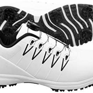 N\A Men Golf Shoes Women Professional Spin Buttons Waterproof Spikes Golf Sport Sneakers