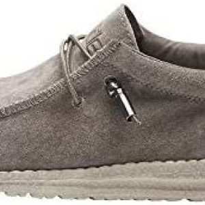 Hey Dude Men’s Wally Suede Tan, Size