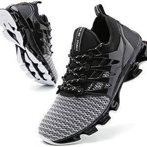 TSIODFO Sport Running Shoes for Mens Mesh Breathable Trail Runners Fashion Sneakers