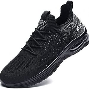 P PIOROY Mens Air Running Tennis Shoes Slip on Fashion Casual Walking Sneakers Size 7.5-13