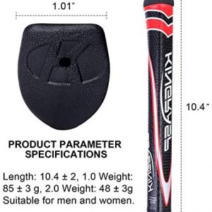 Lehui Putter Grip 1.0 2.0Golf Putter Grip-Ultra-Light Tacky Polyurethane Golf Grip, Great Comfortable Feel and More Consistent Stroke.